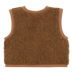 Alwero - Alpen Junior Sleeveless Vest | Chocolate