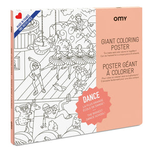 Omy - Dance Giant Poster | White