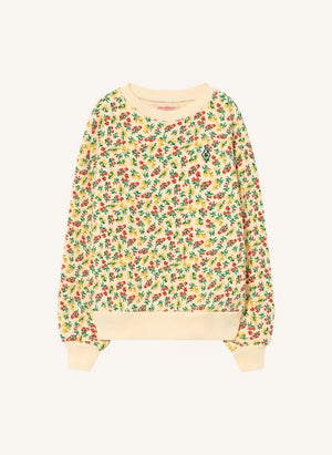 The Animals Observatory - Floral Sweatshirt | Ecru