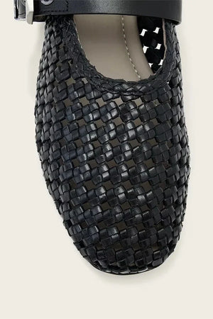 AllSaints Sabine Woven Flat Deri Babet