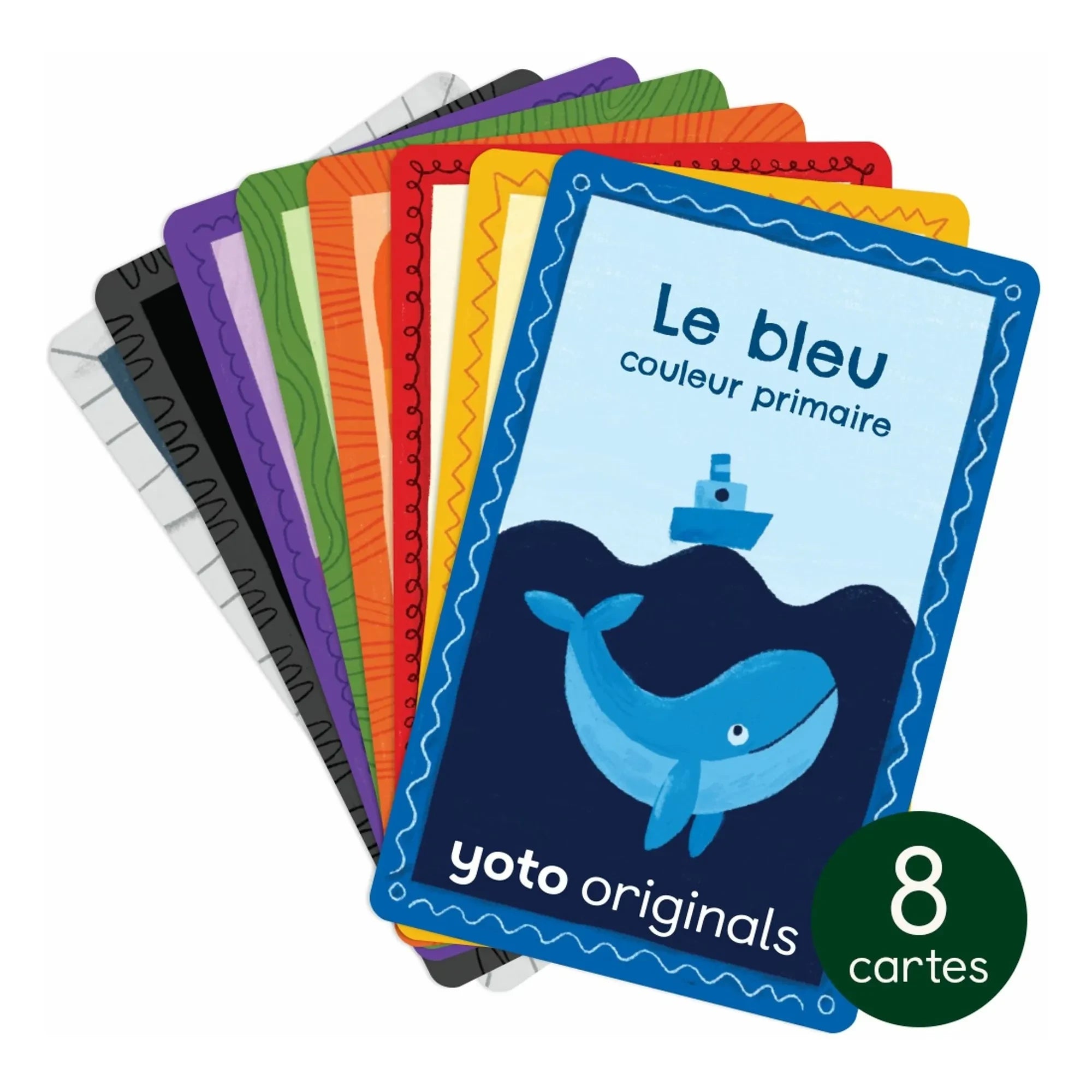 Yoto Player - Colors Are a Game Cards - Pack of 8