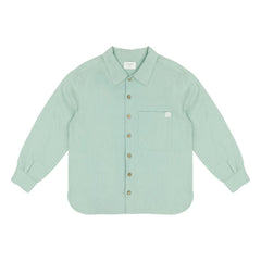 Jenest - Lef Linen Shirt | Almond Green