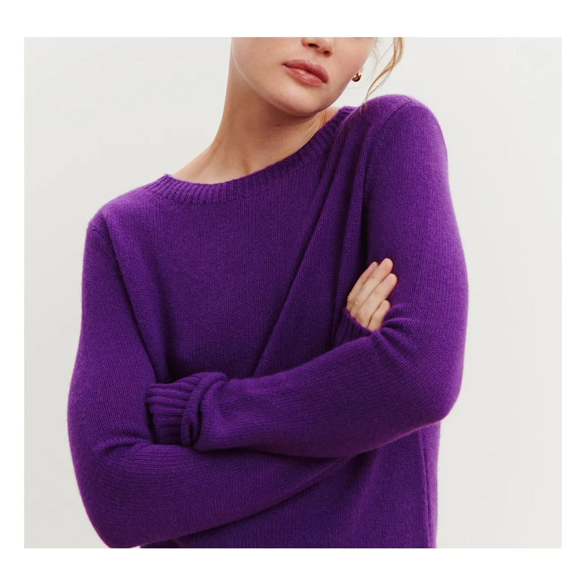 Bompard - Léa Cashmere Sweater | Purple
