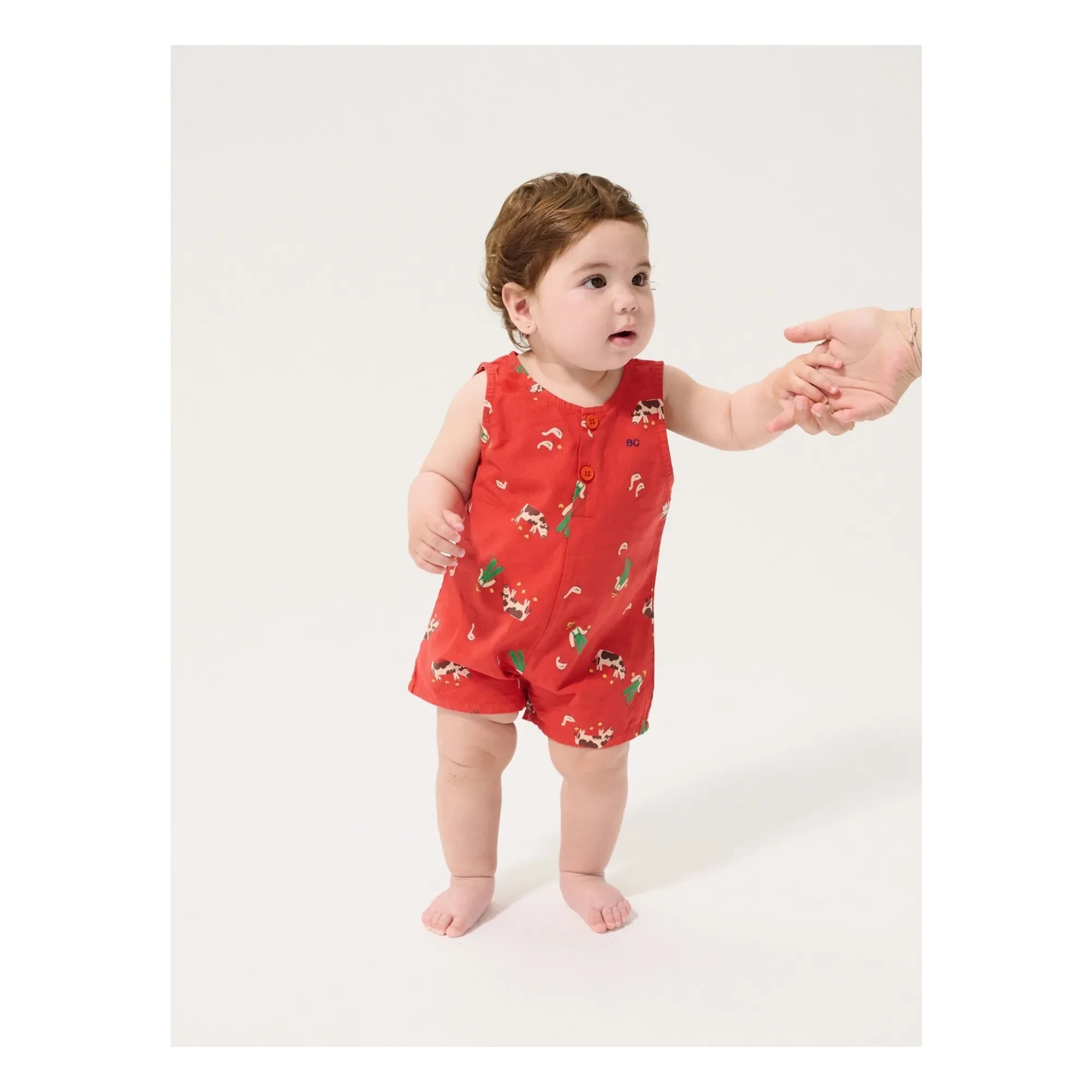 Bobo Choses - Organic Cotton Overalls | Red