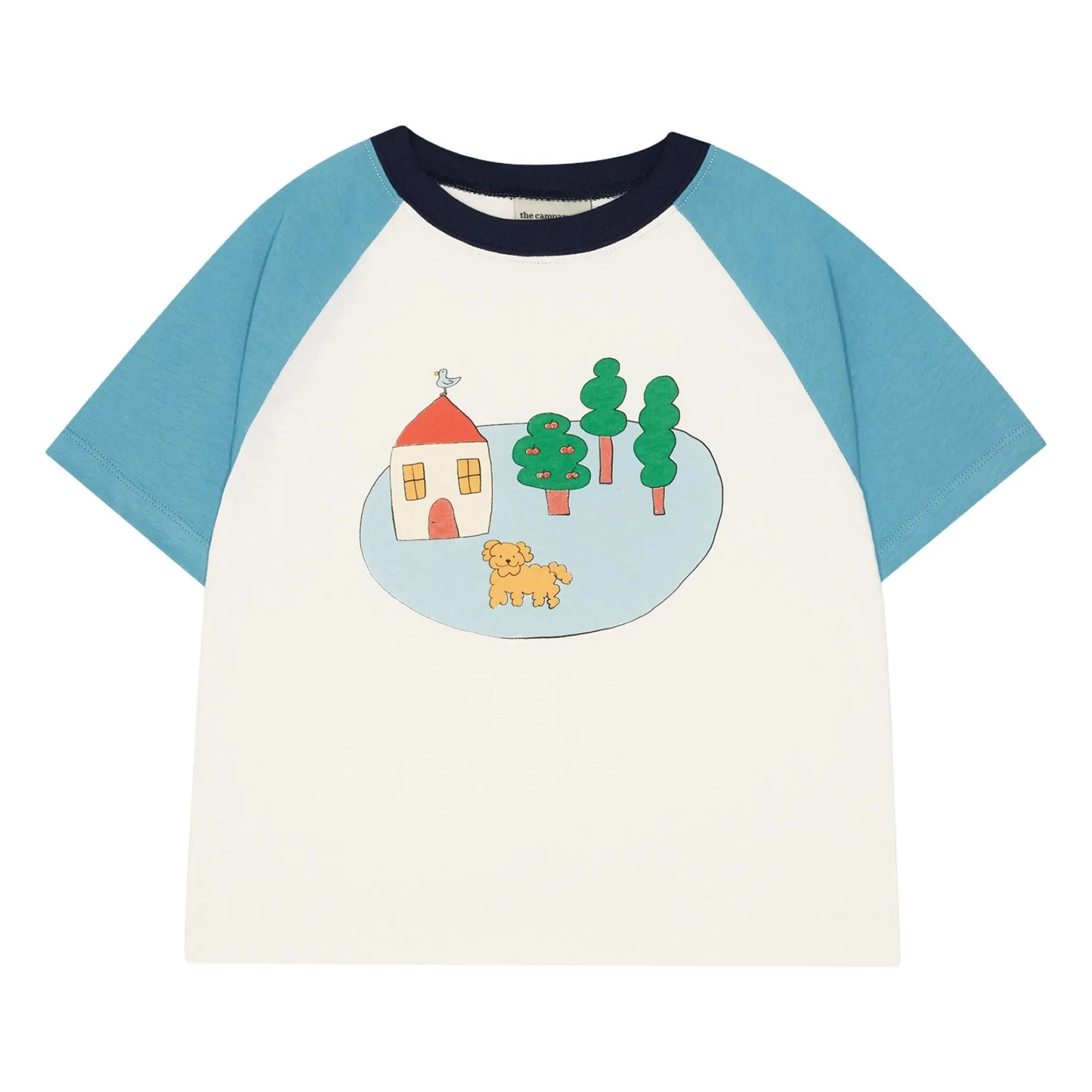 The Campamento - Oversized Village Organic Cotton T-shirt | Ecru