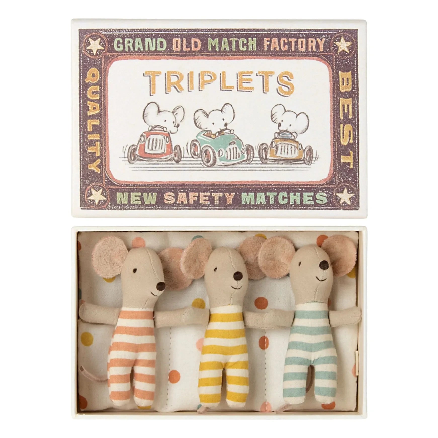 Maileg - Matching Baby Mouse Dolls in a Box