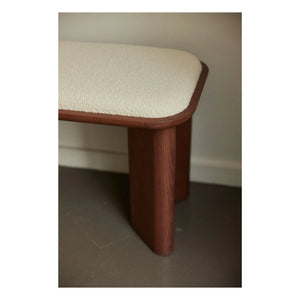 Gabrielle Paris - Wooden Lazarus Bench | Walnut