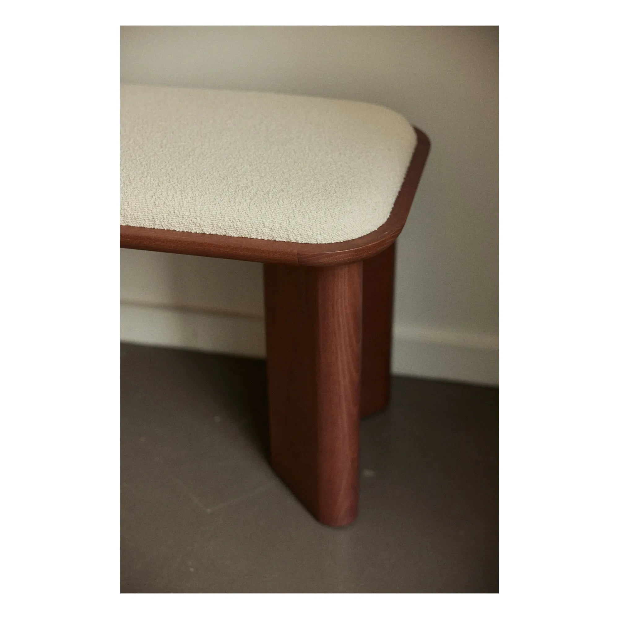 Gabrielle Paris - Wooden Lazarus Bench | Walnut