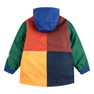 Bobo Choses - Color Block Recycled Fiber Ski Jacket | Blue