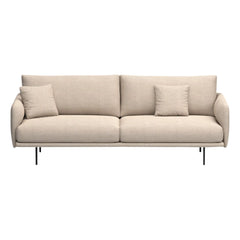 Panac Edition - Isly 3-Piece Sofa | Heathered Fabric - 205 cm