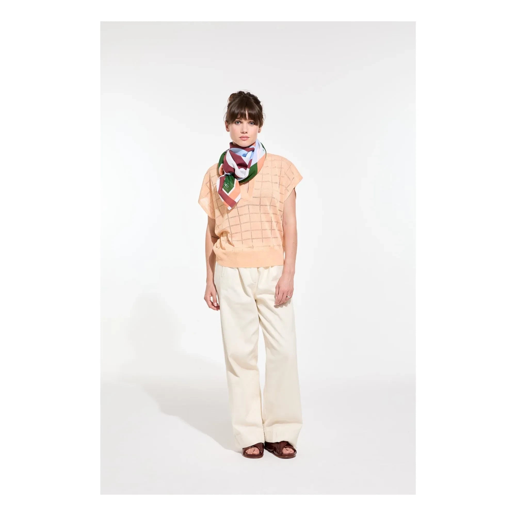 Mapoésie - Rêve Cotton Shawl | Coral