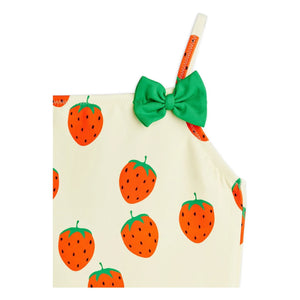 Mini Rodini - Strawberry Swimwear Recycled Fiber | Ecru