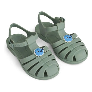 Liewood - Bre Charms Fish-Globe Sandals | Khaki
