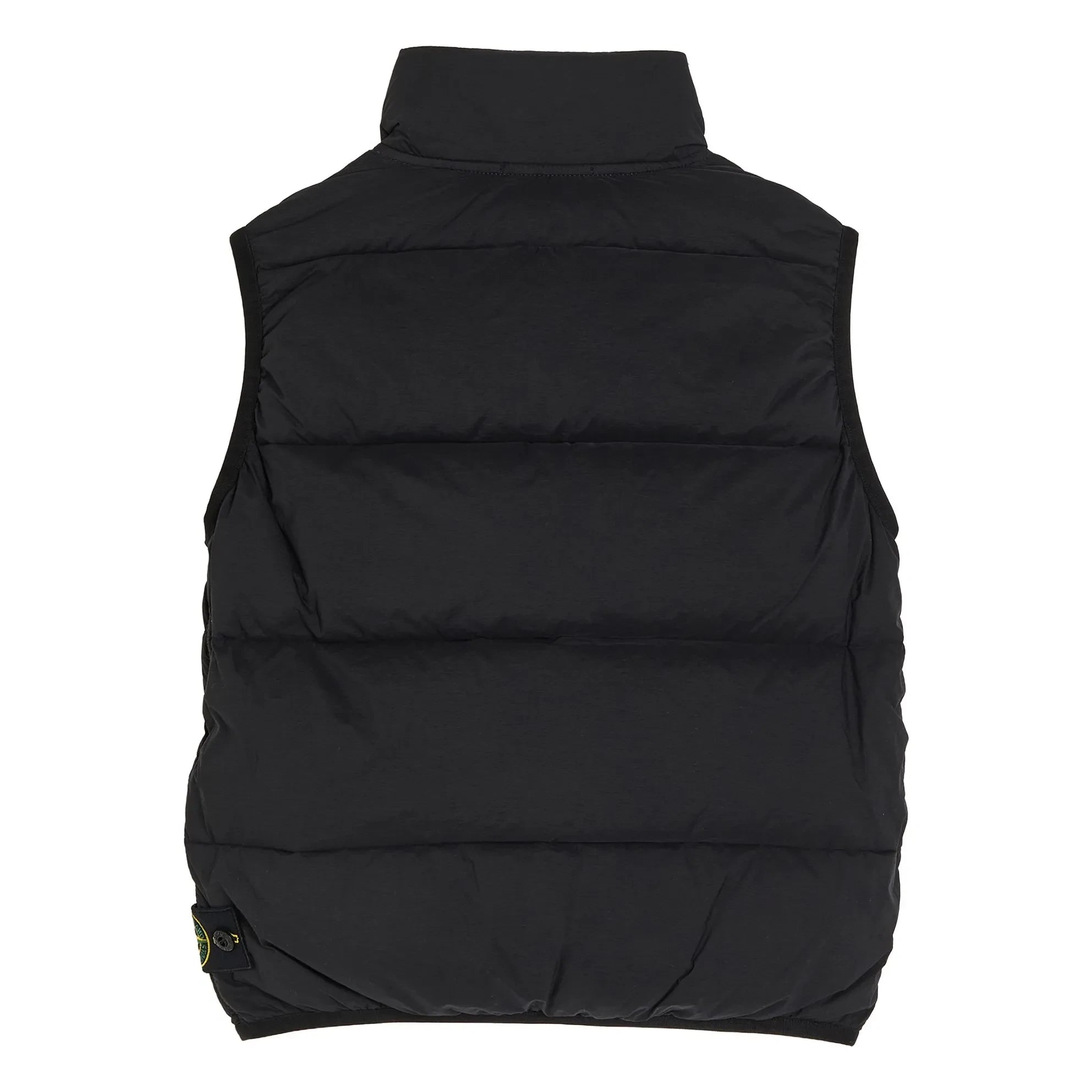 Stone Island - Logo Sleeveless Puffer Vest | Black