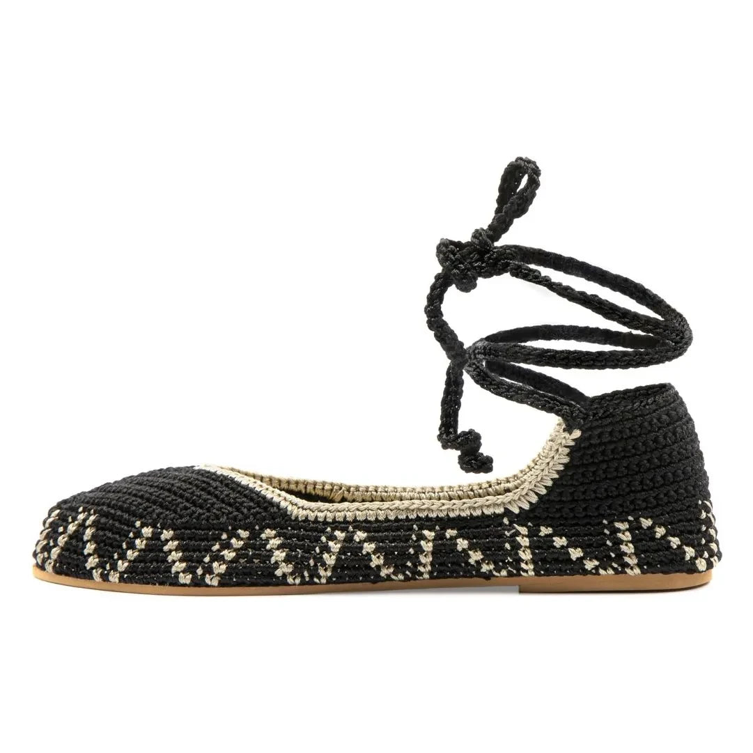 Kashura - Ballerina High Heels Pepper Black | Black