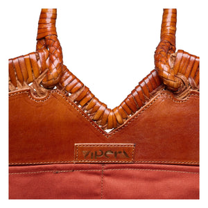 Vipera - Crudelia Leather Tote | Cognac