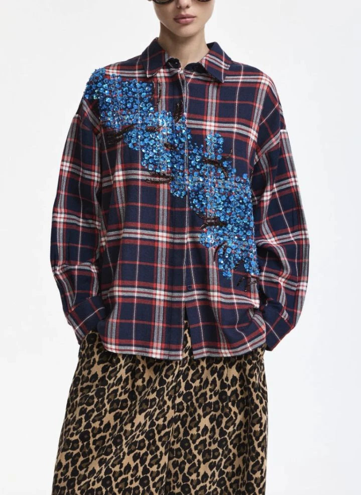 Essentiel Antwerp - Kirke Shirt | Blue