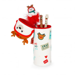 Legami - 2-in-1 Silicone Christmas Pencil Case Polar Bear - Kawaii
