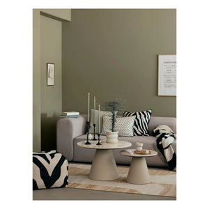 Broste Copenhagen - Zebra Pillow Cover | Noir/White