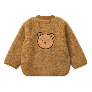 Liewood - Lora Ourson Recycled Fiber Sherpa Jacket | Brown