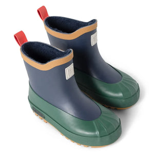 Liewood - Isaac Color Block Rain Boots | Navy