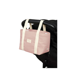 Nobodinoz - Opera Baby Stroller Organizer Bag | Pale Pink