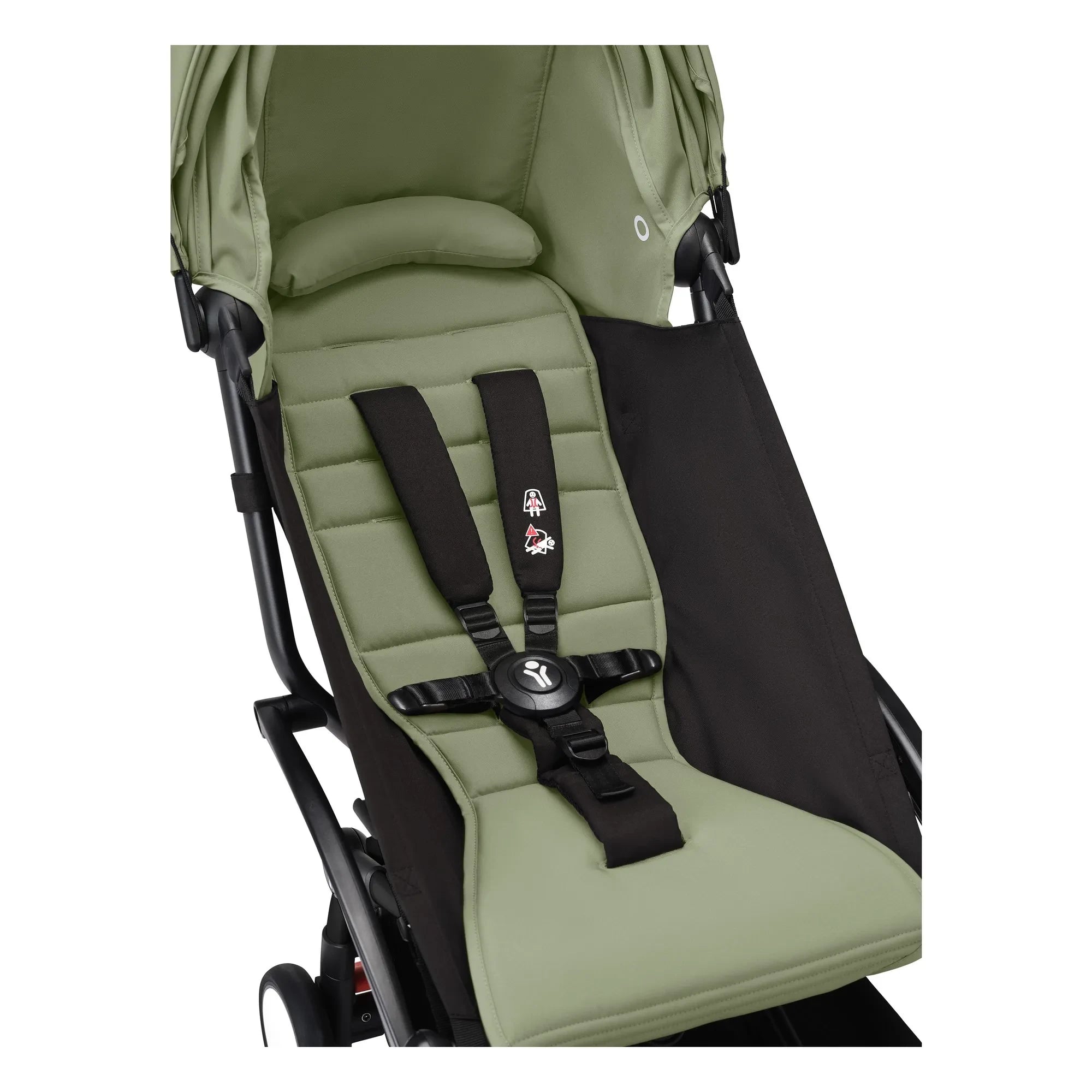 Stokke® - YOYO³ 6+ Baby Stroller Black Frame | Olive