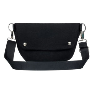 Mama Hangs - Bloom Bag çok amaçlı banana çanta | Siyah