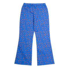 Jelly Mallow - Flare Hearts Pants | Blue