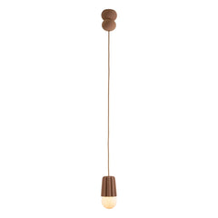 Schneid Studio - Stucco Ceramic Pendant Lamp | Brown
