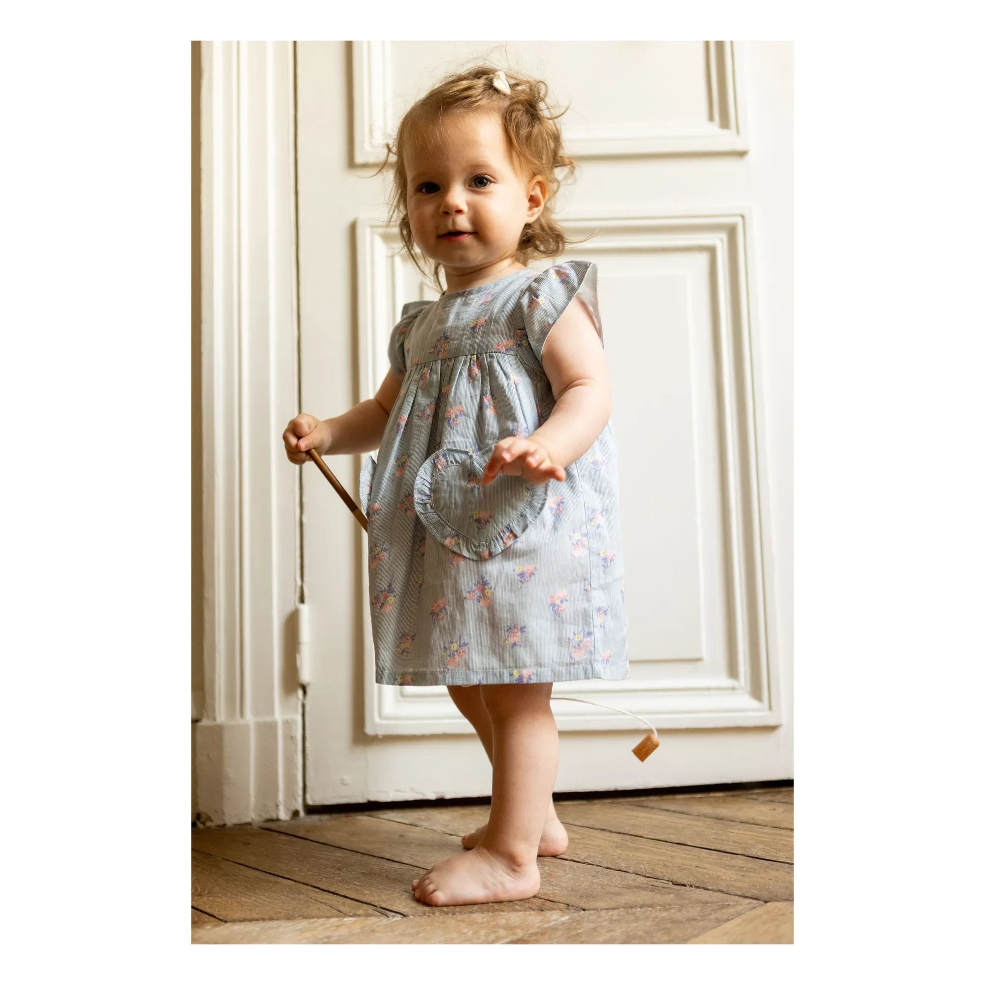 Louis Louise - Ethie Bouquets Dress | Light Blue