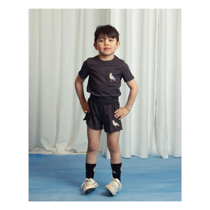 Mini Rodini - Seagull T-Shirt Organic Cotton | Black