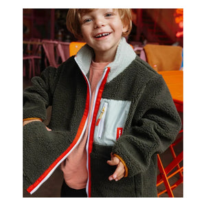 Hello Hossy - Forest Fleece Jacket | Dark Khaki