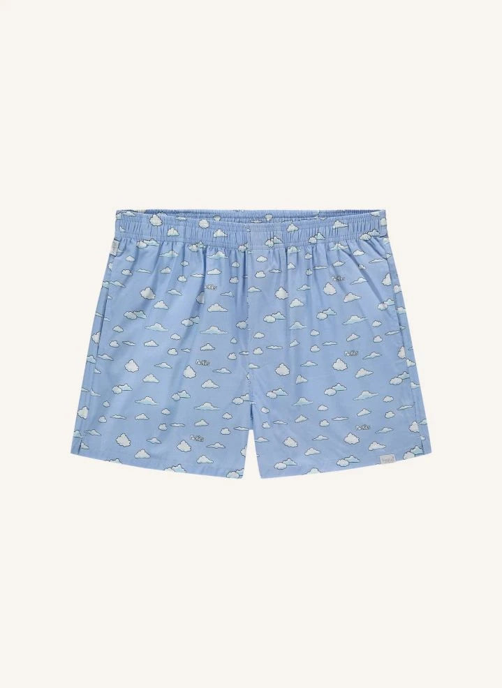 Pockies - "Clouds" Boxer Shorts | Light Blue