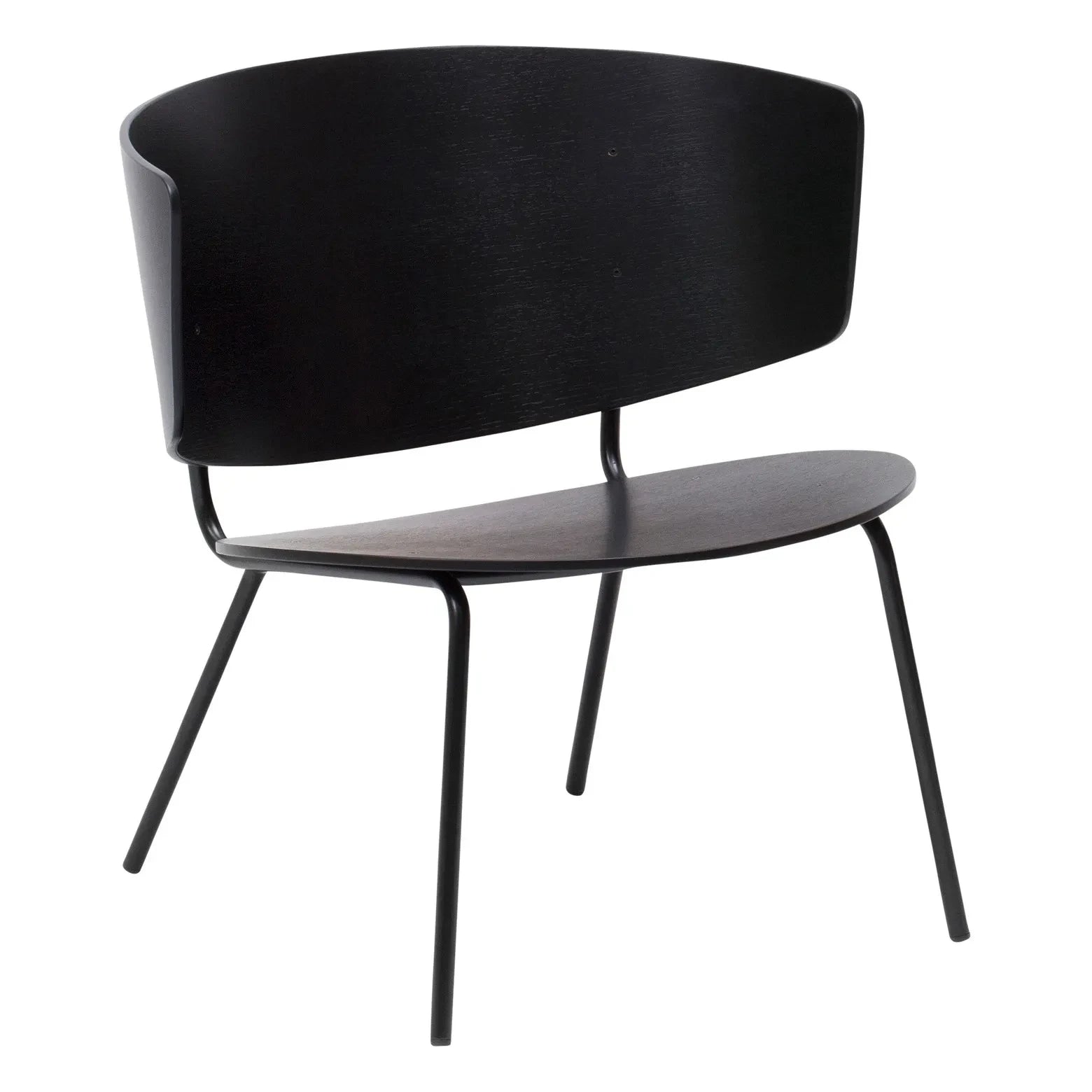 Ferm Living - Herman Wooden and Metal Chair | Black