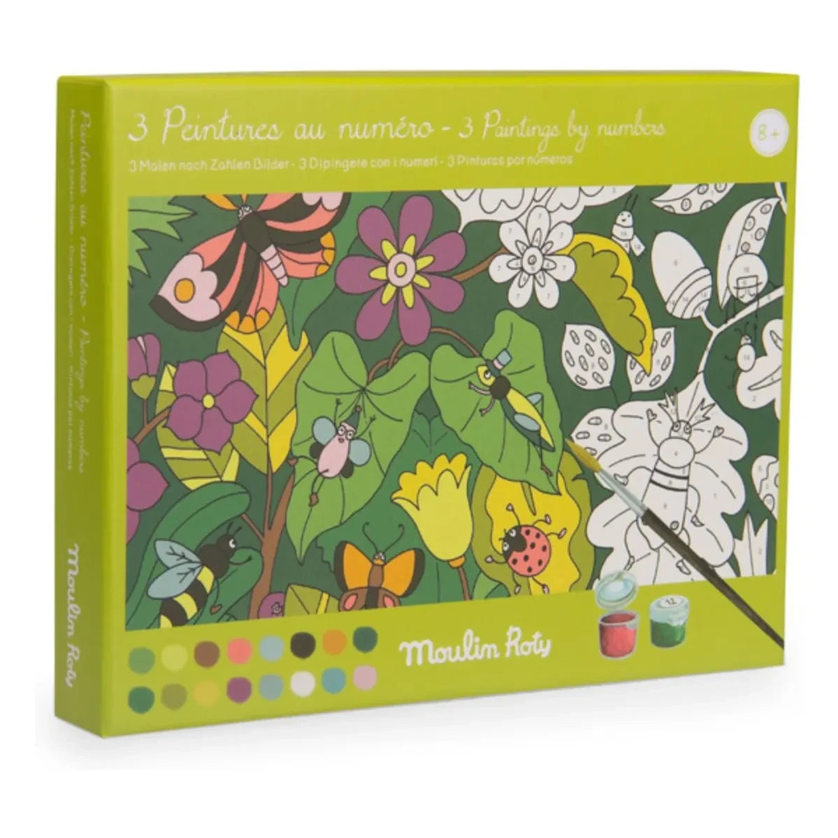 Moulin Roty - Numbered Coloring The Botanist