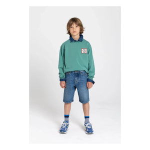 Hundred Pieces - Ryde Wheelers Organic Cotton Sweatshirt | Emerald Green