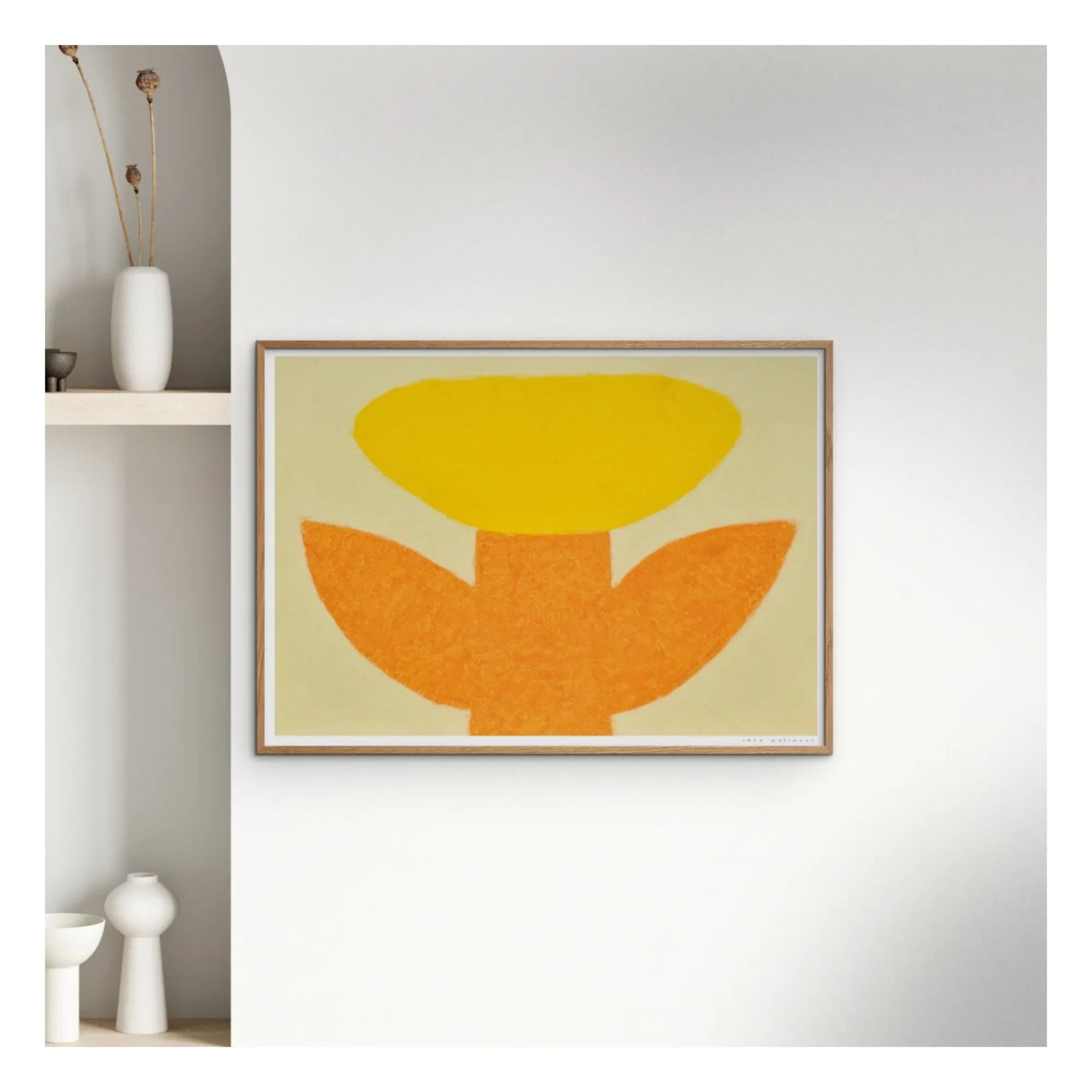 Poster and Frame - Butterblume Poster