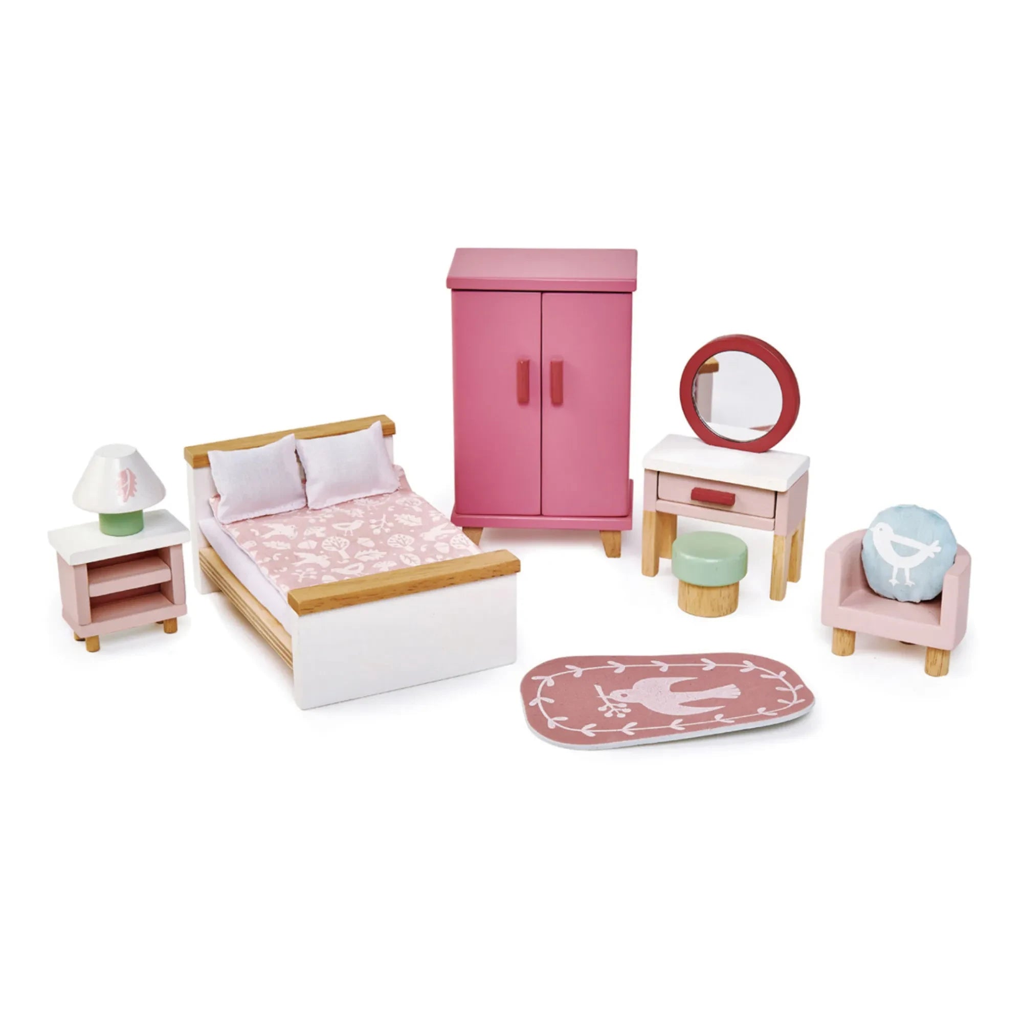 Tender Leaf Toys - Toy House Bedroom Furniture Set