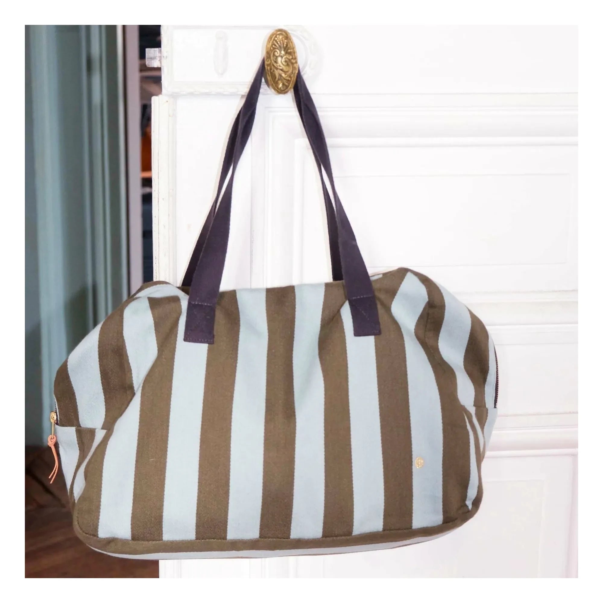 La cerise sur le gâteau - Rita Weekend Bag | Turquoise - Dark Green