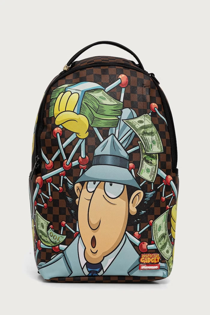 Sprayground - Inspector Gadget Brown Backpack 910B9079NSZ