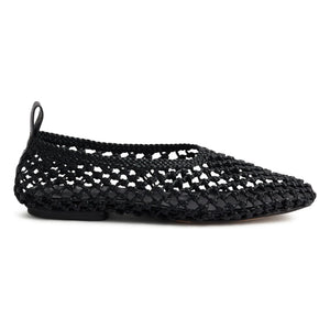 Soeur - Tosca Leather Ballerinas | Black