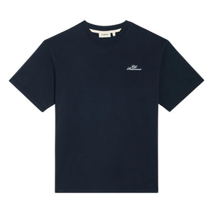 Pompeii - Boxy Club Mediterranea T-Shirt | Lacivert