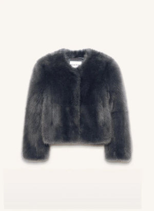 Stand Studio - Halle Coat | Bluish Gray