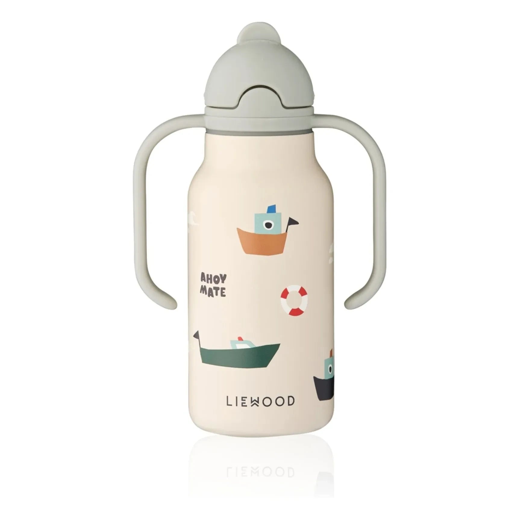 Liewood - Kimmie Stainless Steel Water Bottle - 250 ml | Sailing/Sandy