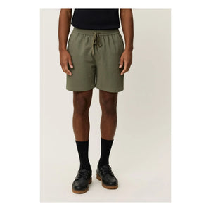 Les Deux - Stan Seersucker Swim Shorts | Khaki