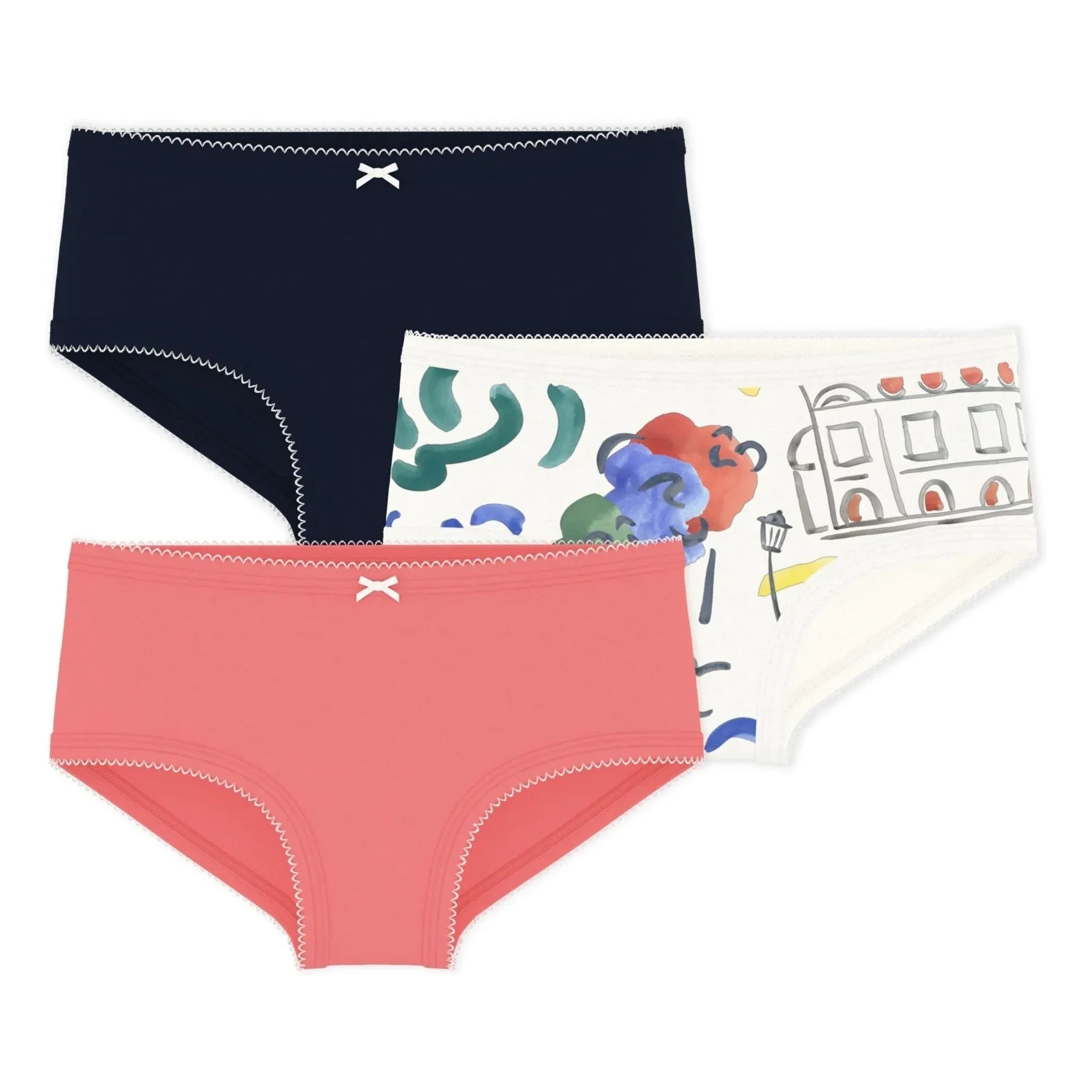 Petit Bateau - Batch 3 Opera Underwear | Coral