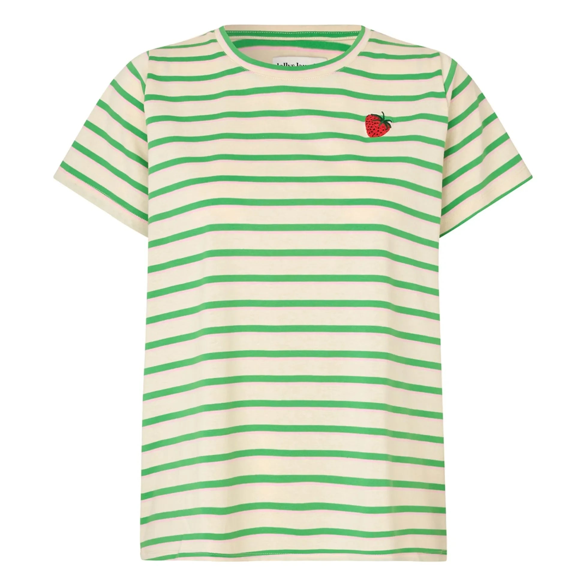 Lollys Laundry - Roman Striped Cotton T-Shirt | Green