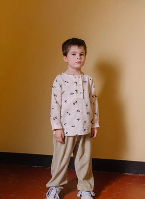 Studio Bohème - Romeo Gui Organic Cotton Kurta | Ecru