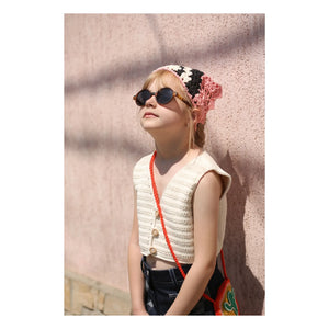 Kalinka - Sleeveless Sahara Crochet Vest | Ecru
